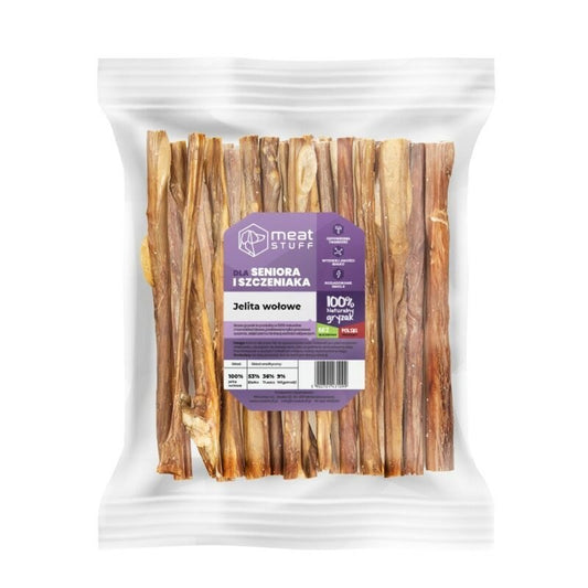 MEATSTUFF GRYZAK DLA PSA JELITO WOŁOWE 500G