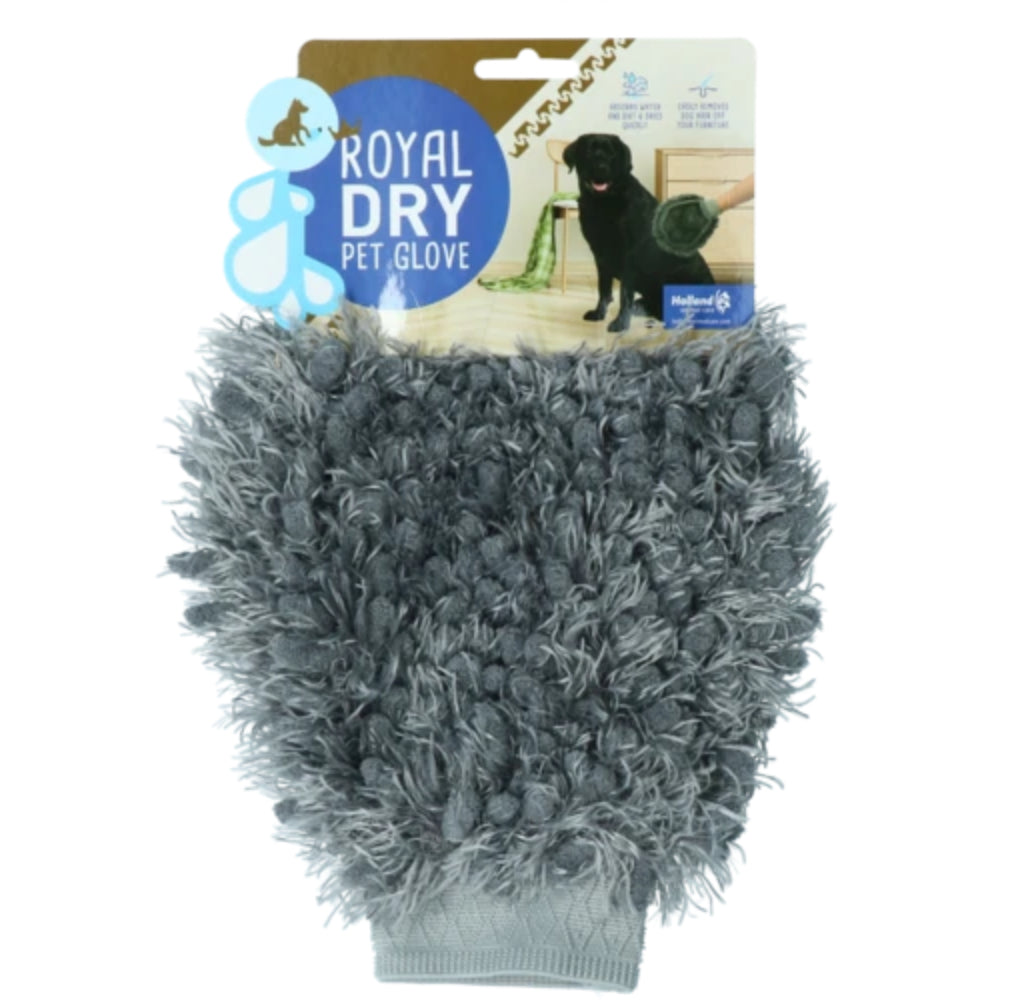 ROYAL DRY PET GLOVE & HAIR REMOVER