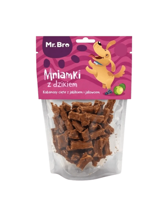 MR BRO MNIAMKI Z DZIKIEM, JABŁKIEM I JAŁOWCEM 80G