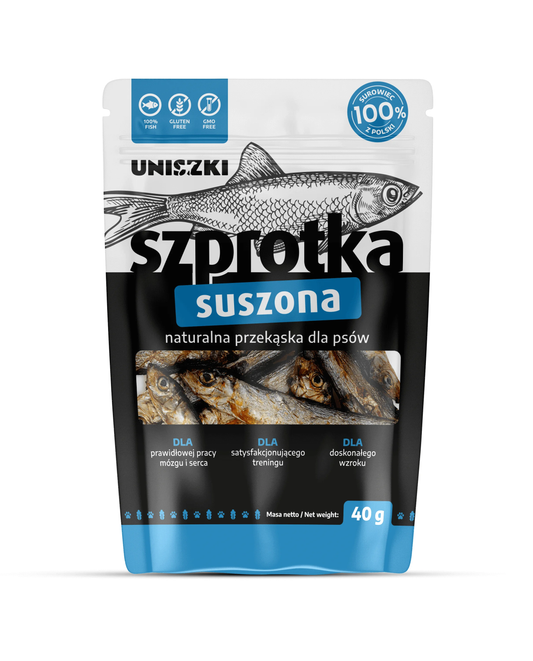 UNISZKI SZPROTKA SUSZONA 40G