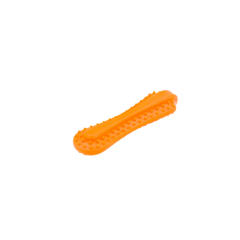 FIBOO FIBOONE PUPPY POMARAŃCZOWY - 9CM - MIĘKKI GRYZAK DLA SZCZENIĄT