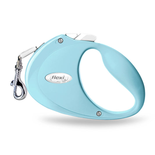 FLEXI PUPPY SMYCZ AUTOMATYCZNA TAPE 2 M JASNONIEBIESKA