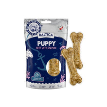 BALTICA EXCELLENT GRYZAK DLA PSA KOŚCI PUPPY BEEF & SALMON 2SZT
