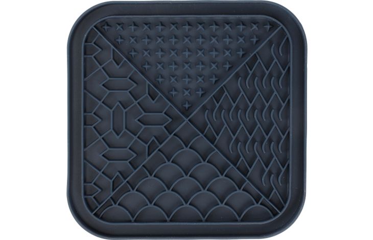 FLAMINGO LICK PAD TOLO DARK BLUE 20X20CM