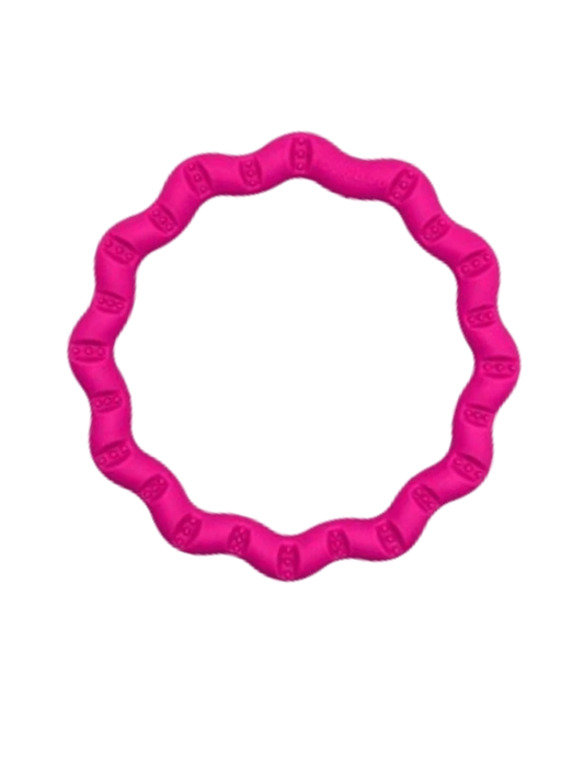 FIBOO FRINGOO – RÓŹOWY Ø 18 CM ZABAWKA 2 W 1