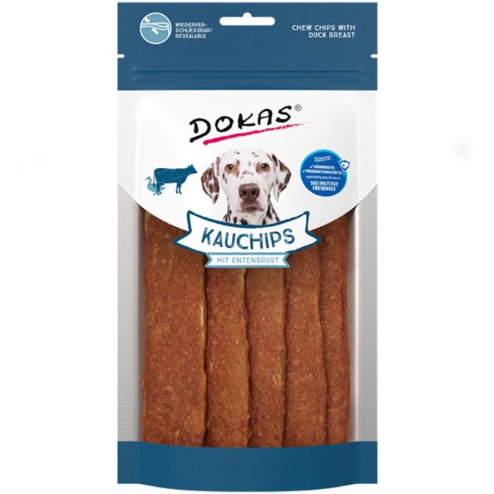 DOKAS KAUCHIPS MIT ENTENBRUST 175G - CHIPSY DO ŻUCIA