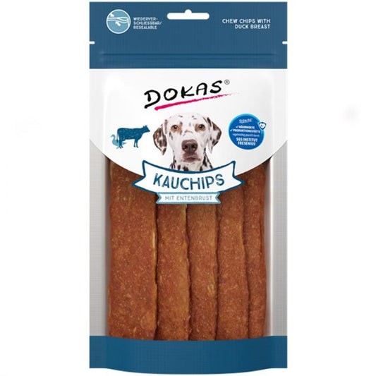 DOKAS KAUCHIPS MIT ENTENBRUST 175G - CHIPSY DO ŻUCIA