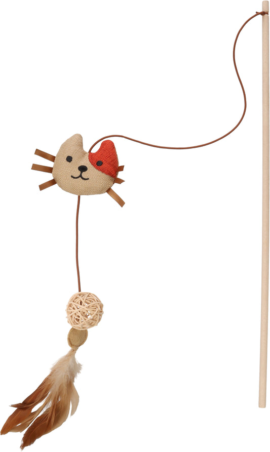 FLAMINGO TOY ROBLA CAT DANGLER MULTICOLOURED 45X11X63CM