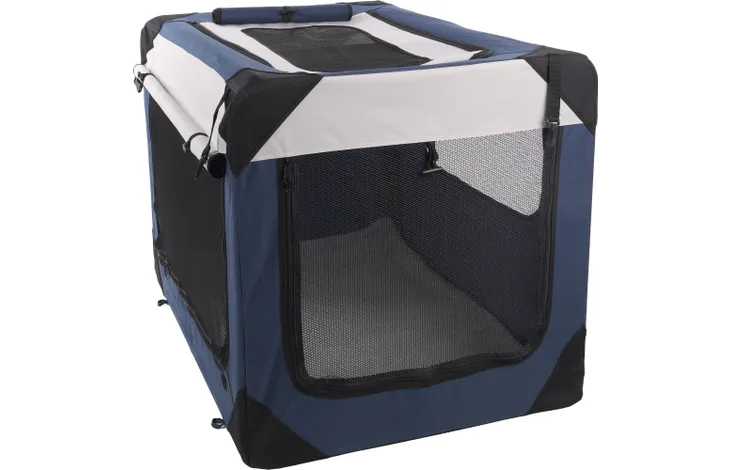 FLAMINGO TRANSPORT CAGE GERONIMO BLUE L 58,5X81,5X58,5CM