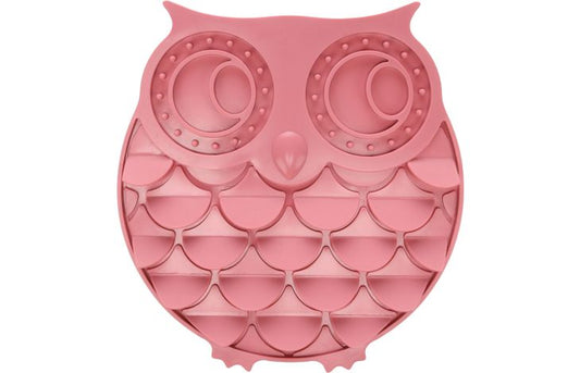 FLAMINGO LICK PAD DUDU OWL ANTIQUE PINK 30X28CM