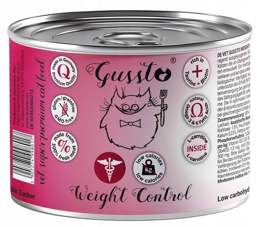GUSSTO MOKRA KARMA KOT WEIGHT CONTROL 200G