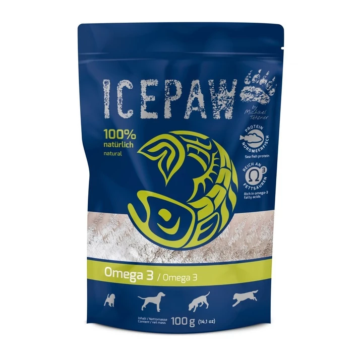 ICEPAW MOKRA KARMA DLA PSA MOKRA KARMA DLA KOTA OMEGA3 400G