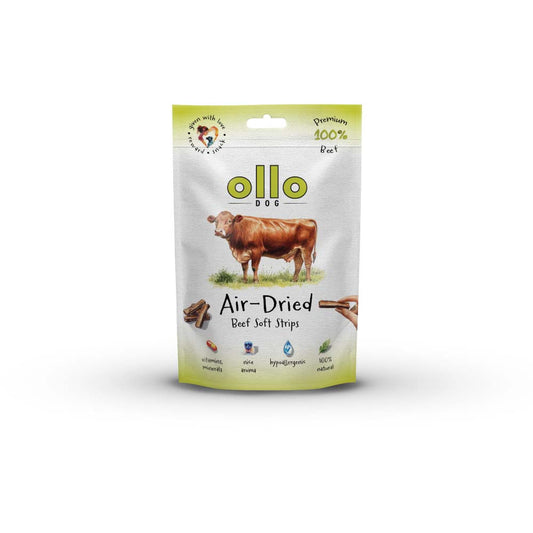 OLLO AIR DRIED PRZYSMAKI DLA PSA BEEF STRIPS 80G