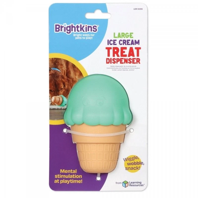 BRIGHTKINS ICE CREAM CONE LARGE TREAT DISPENSER