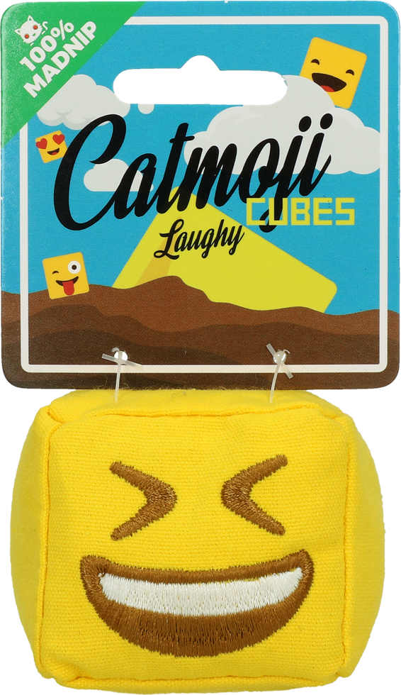 EMOJI CAT CUBE LAUGHY (WITH MADNIP)