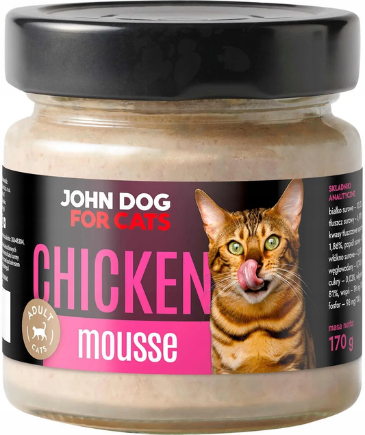 JOHN DOG MOKRA KARMA KOT MUS KURCZAK 170G