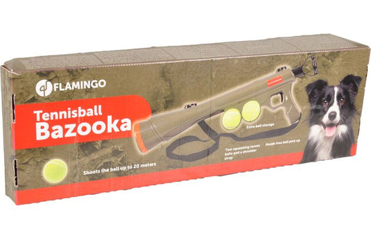 FLAMINGO BAZOOKA SHOOTER+ TENNIS BALL