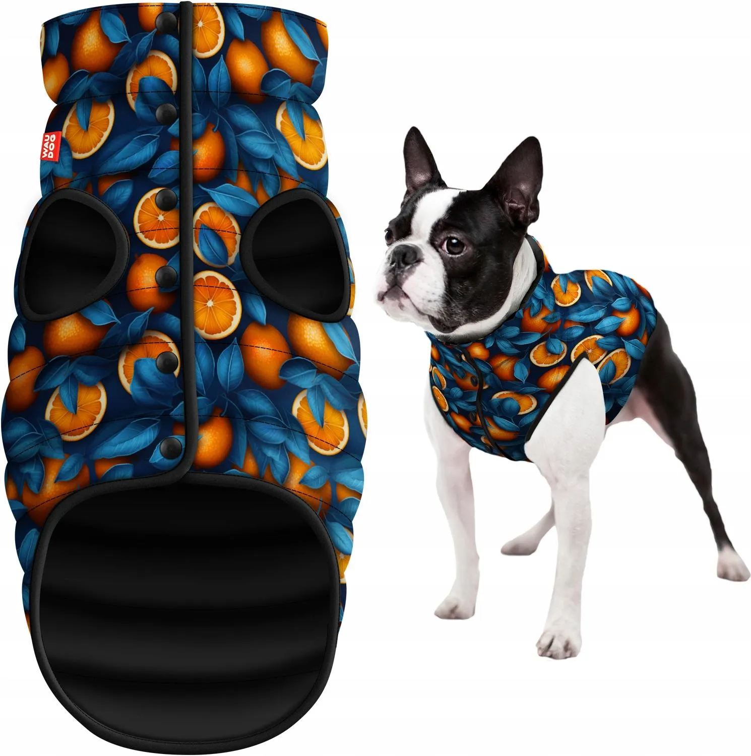 WAUDOG CLOTHES KURTKA DLA PSA POMARAŃCZE S35