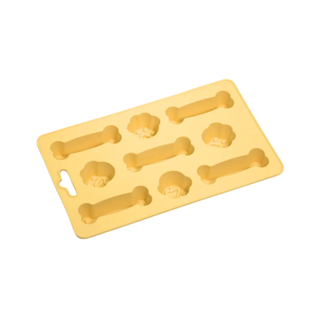 FIBOO ICEBOO - ŻÓŁTA FOREMKA NA DOMOWE LODY 13 × 21 CM