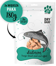 PAKA ZWIERZAKA PEPE PRZYSMAKI DLA PSA LIO ŁOSOŚ (FILET) XL 180G