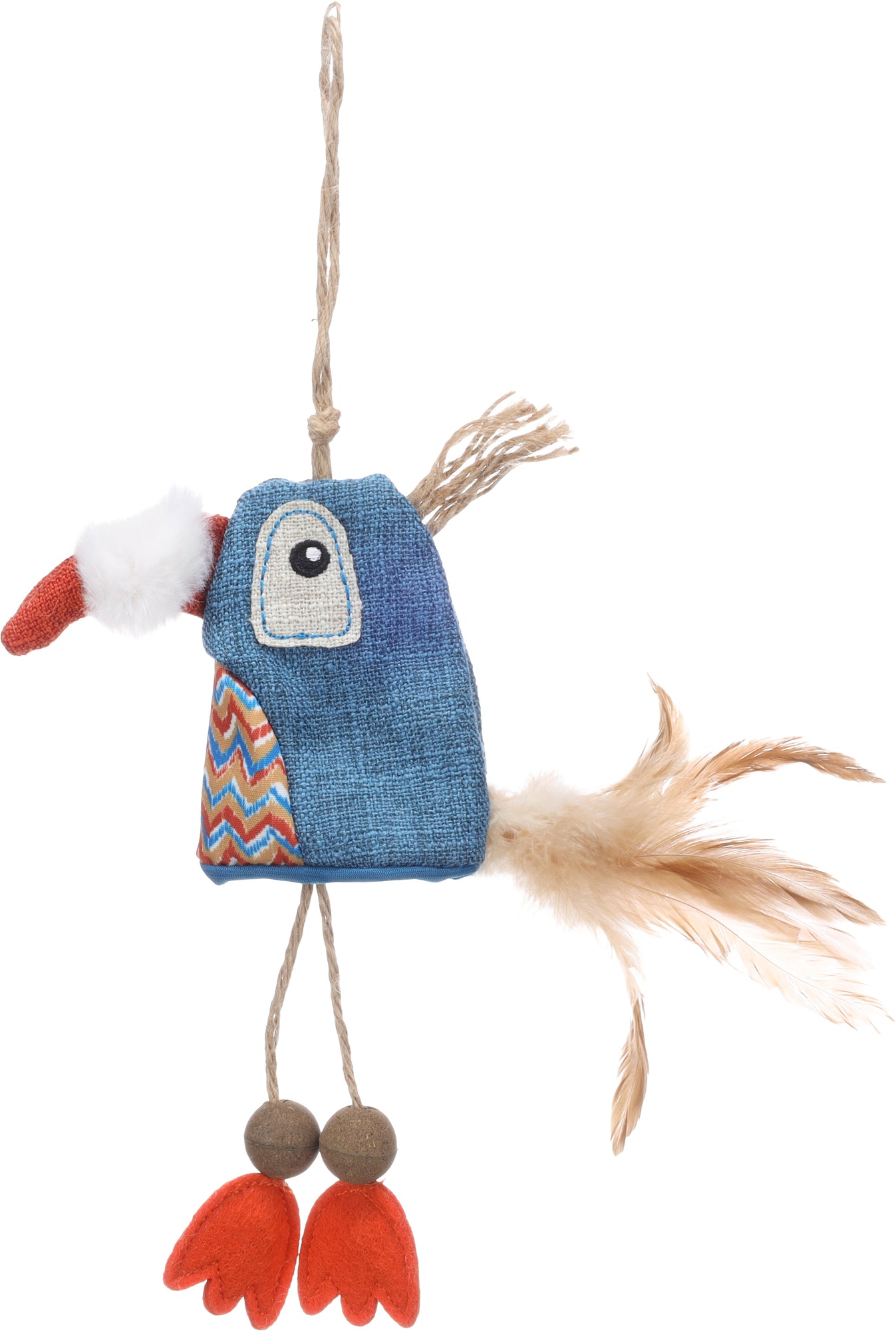 FLAMINGO TOY ROBLA BIRD MULTICOLOURED 24X2,5X32,5CM