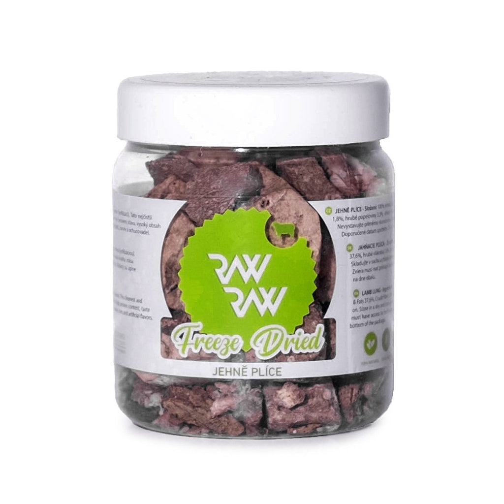 RAW RAW LIOFILIZOWANE PŁUCA JAGNIĘCE 50G