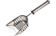 FLAMINGO CAT LITTER SCOOP IAN STAINLESS STEEL 31,5X14,2X4CM