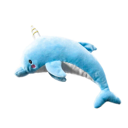 BUBA DELFIN PLUSZOWY ULTRASONICZNY - ZABAWKA DLA PSIAKA