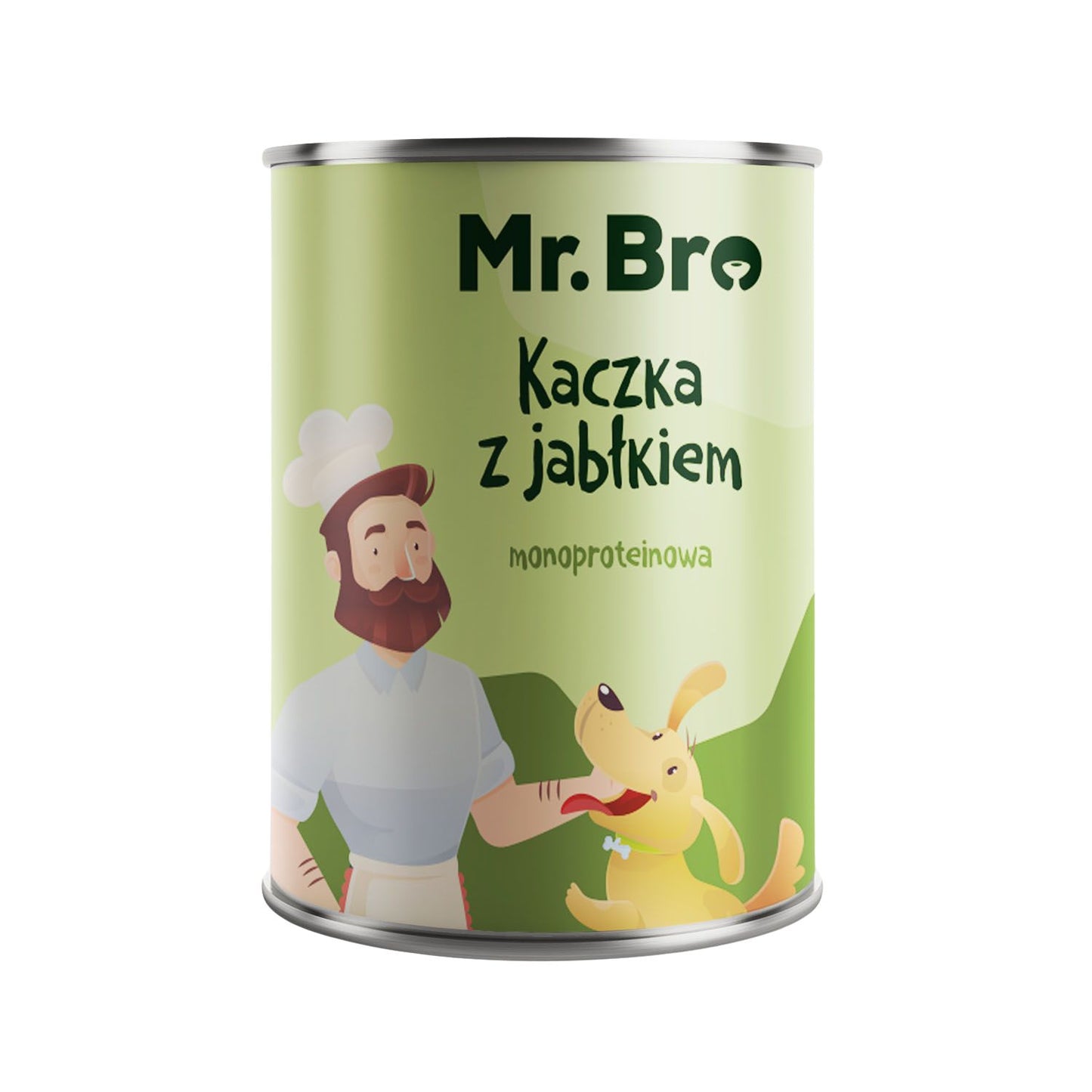MR BRO MOKRA KARMA PIES KACZKA Z JABŁKIEM 400G