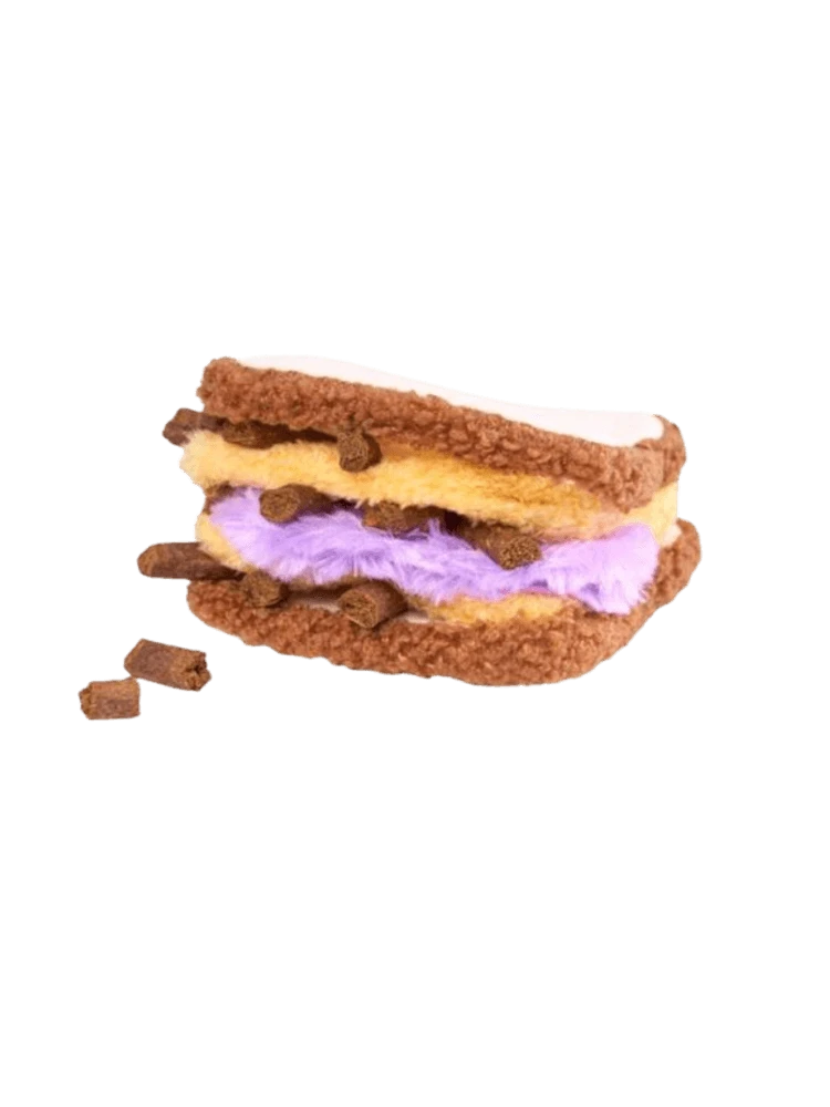 ZIPPYPAWS SNUFFLERZ PB&J SANDWICH – INTERAKTYWNA ZABAWKA DLA PSA NA SMAKOŁYKI