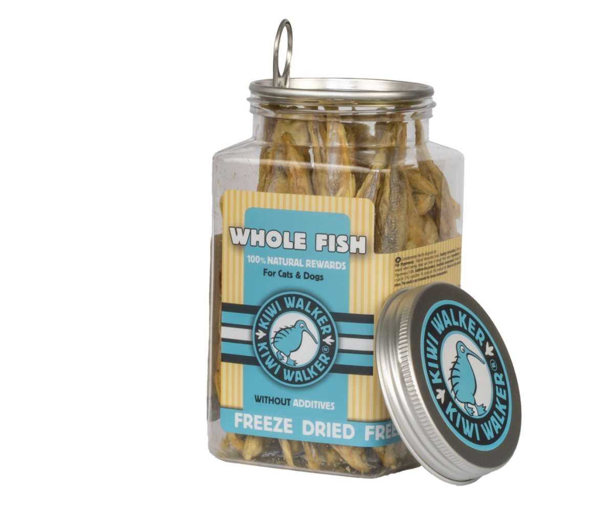 KIWI WALKER 100% CAŁA RYBA STYNKA LIOFILIZOWANA 70G