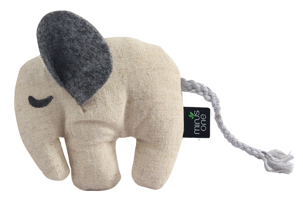 MINUS ONE DOCILE BUDDY CAT TOY -  ELEPHANT