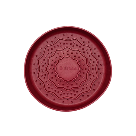 FIBOO LICK FIBOOWL MINI BORDOWY - Ø 15 cm