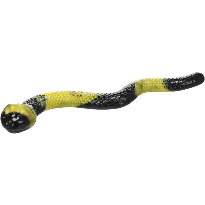 FLAMINGO TOY SNEAKY SNAKE YELLOW/BLACK 42X13X5,5CM