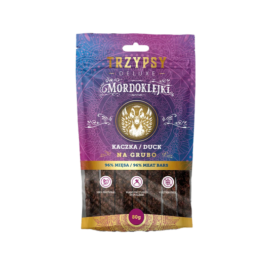 TRZYPSY MORDOKLEJKI NA GRUBO Z KACZKI 80G