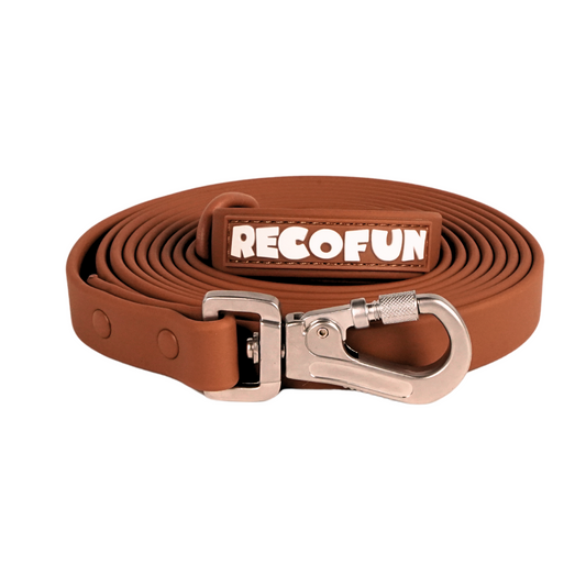 RECOFUN SMYCZ TRENINGOWA Z PVC 5 M BRĄZOWA