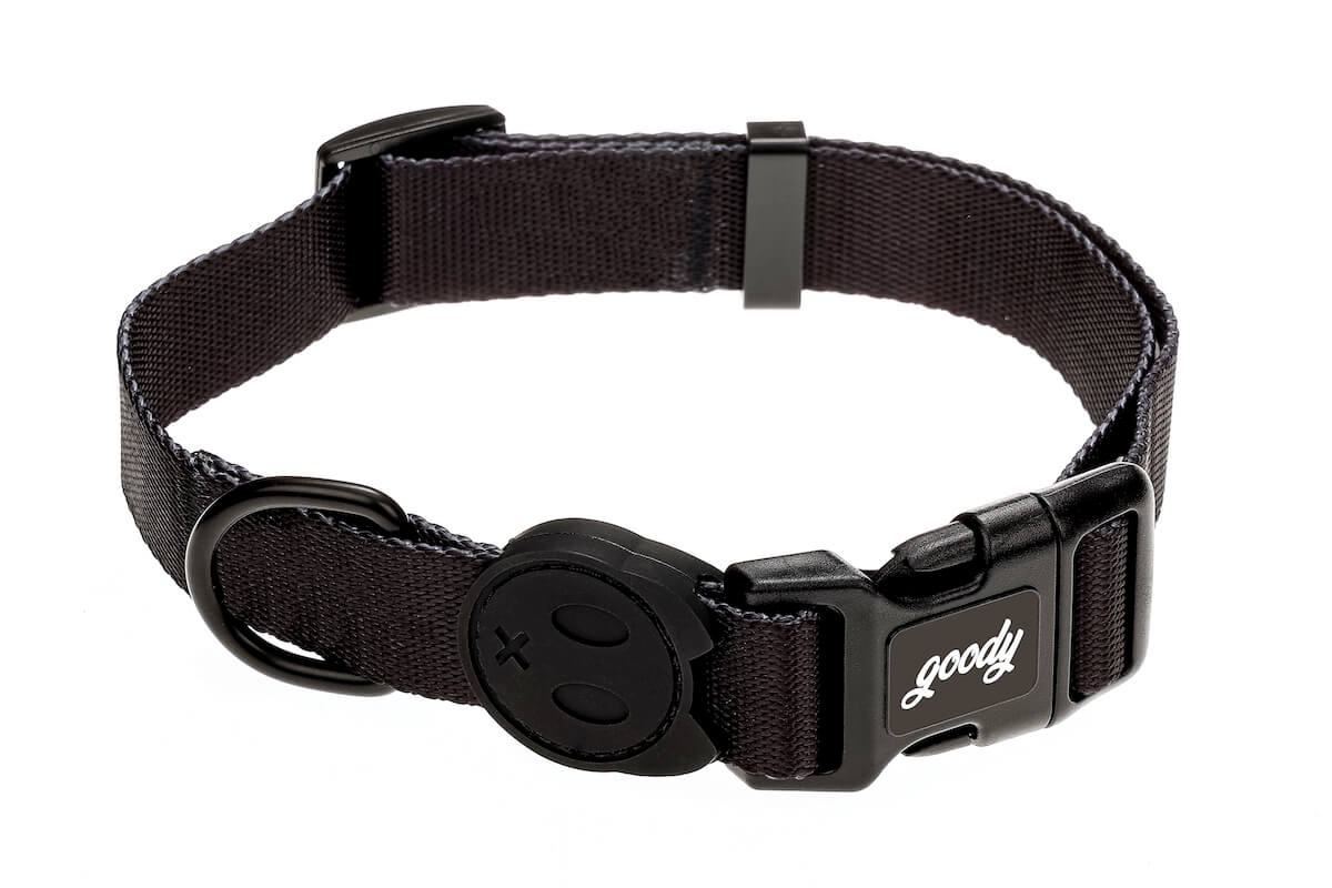 GOODY OBROŻA DLA PSA REGULOWANA PITCH BLACK M