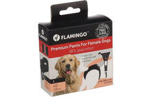 FLAMINGO DOG PANTS LUVLY L - BLACK