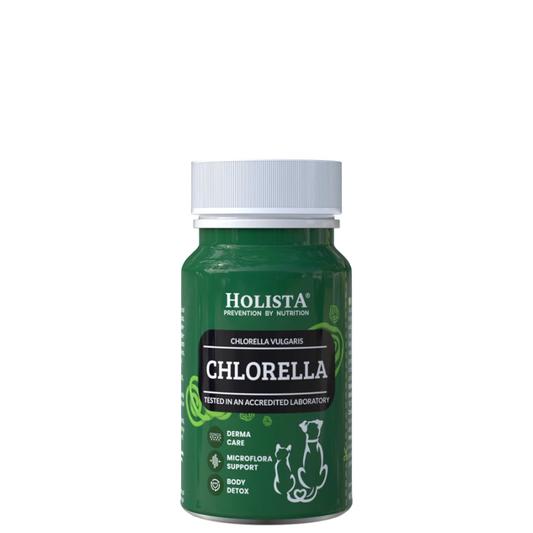 HOLISTA CHLORELLA 90 SZT TABLETEK - SUPER ALGA DLA PSA I KOTA