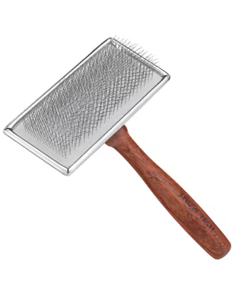 SHOW TECH EXTRA LIFE SLICKER ROSEWOOD MIĘKKA SZCZOTKA PUDLÓWKA ROZMIAR L