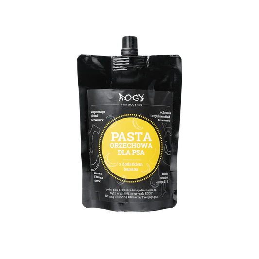 ROGY PASTA ORZECHOWA BANANOWA 300G