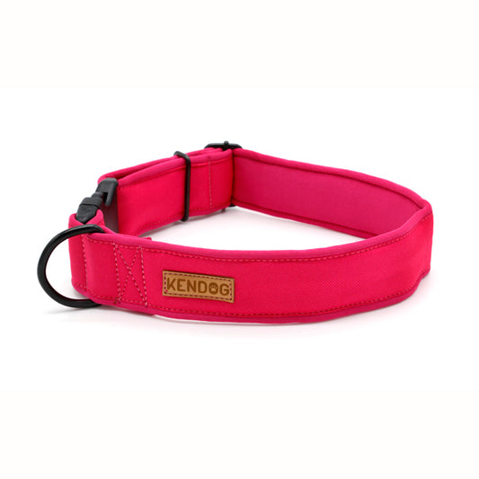 KENDOG OBROŻA MONOCOLOR PINK 4CM S