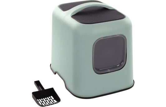 FLAMINGO CAT TOILET TRUDY GREEN 38,5X51X44,5CM
