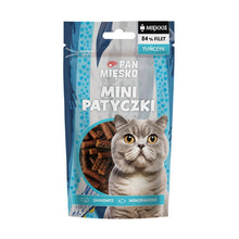 PAN MIĘSKO PRZYSMAKI DLA KOTA MINI PATYCZKI TUŃCZYK 50G