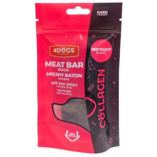 4DOGS COLLAGEN LINE BATONY Z KACZKI I BURAKA HARD 2SZT