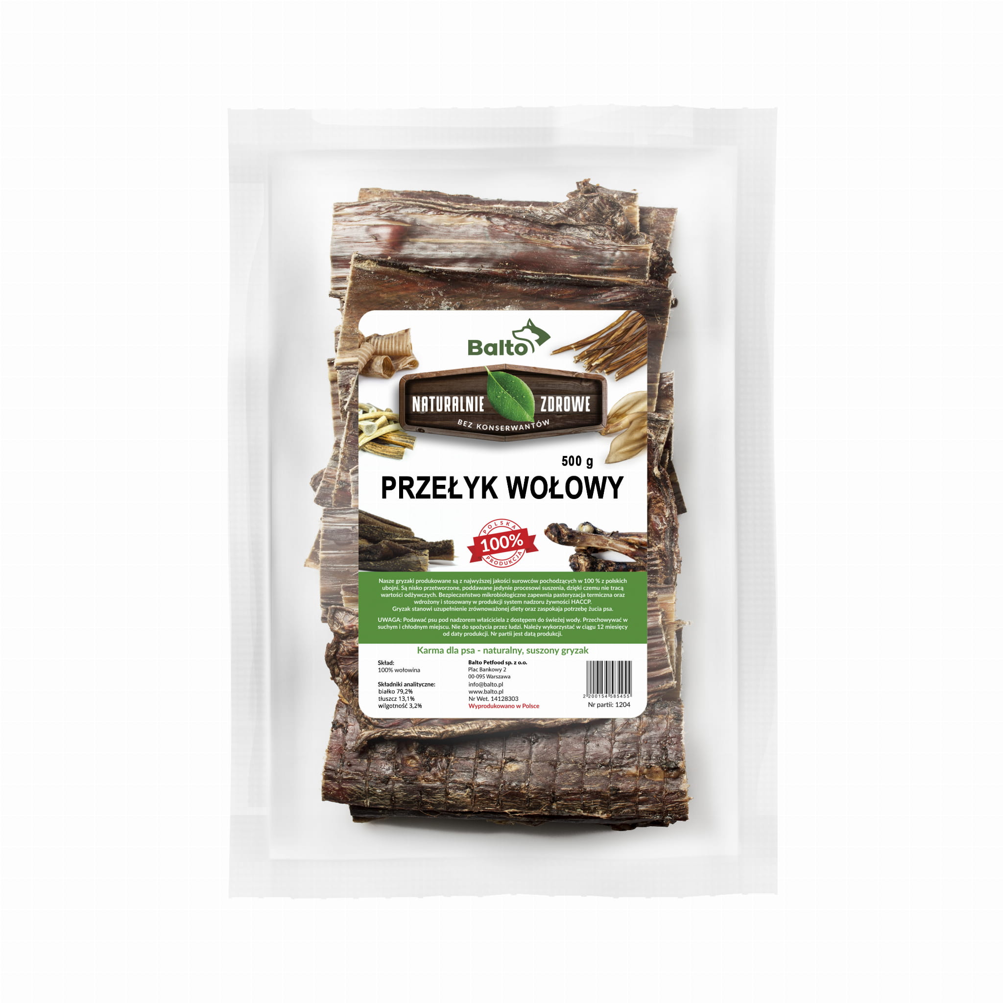 BALTO GRYZAK DLA PSA PRZEŁYK WOŁOWY