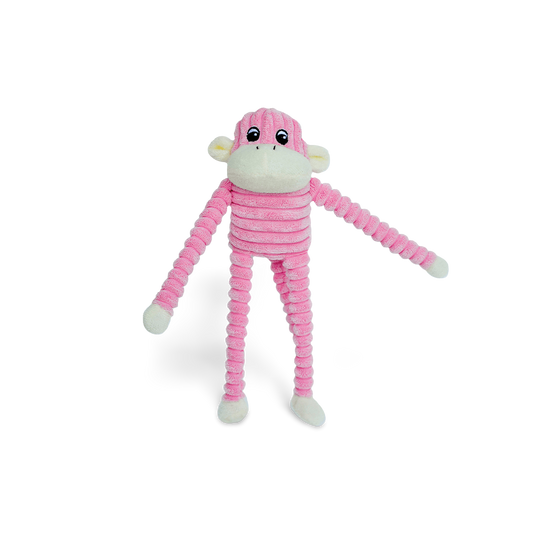 ZIPPY PAWS SPENCER THE CIRCLE MONKEY PINK