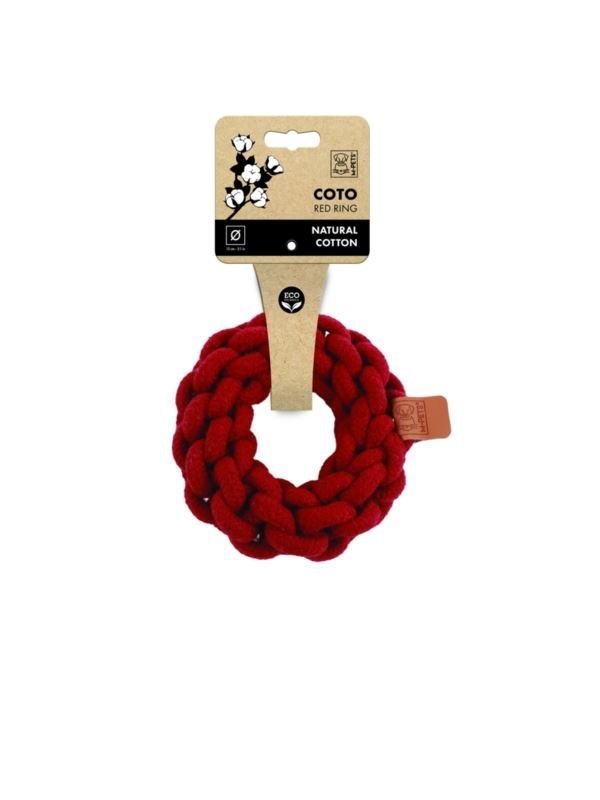 M-PETS ZABAWKA BAWEŁNIANA COTO RING 18 CM