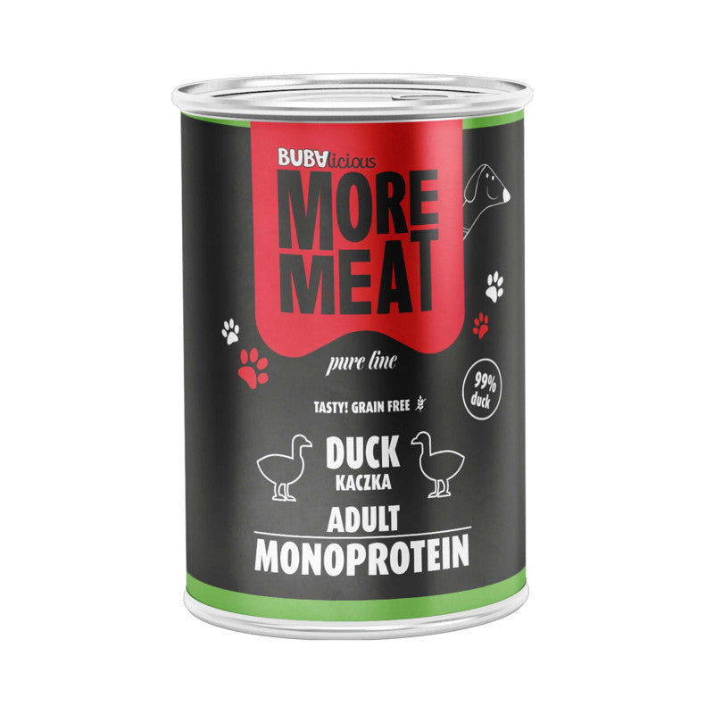 BUBA BUBALICIOUS MONO PURE MOKRA KARMA DLA PSA KACZKA 400G