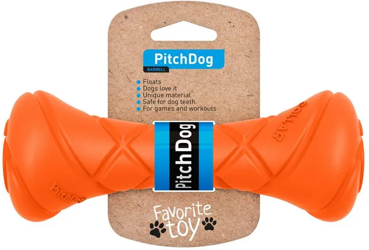 PITCHDOG SZTANGA DO GRY, DŁUGOŚĆ 19 CM, ŚREDNICA 7 CM POMARAŃCZOWY